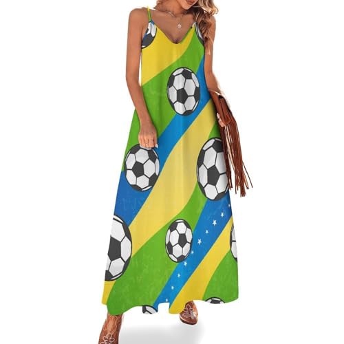 Robe longue sans manches fluide et légère robe maxi style bohème de plage