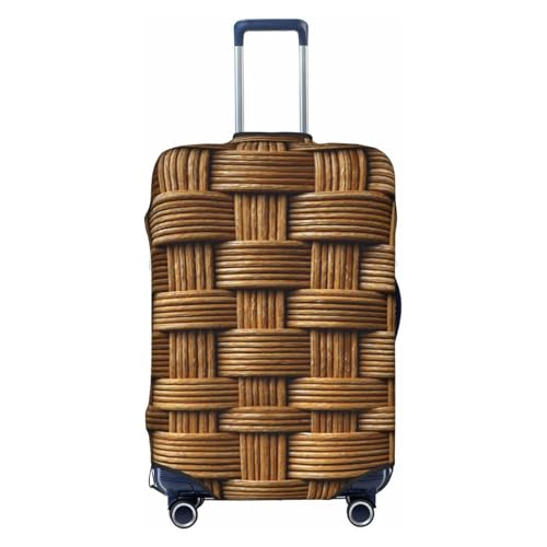 Woshuwo Goldenbraune synthetische Rattan-Gewebestruktur, elastische...