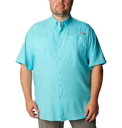 Chemise de randonnée Columbia Tamiami II manches courtes bleu opale