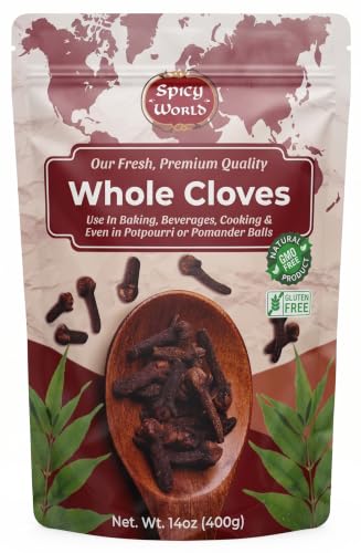 Cloves Whole Bulk 14 Oz Bag - Pure, Non-GMO, Premium Hand Picked ...