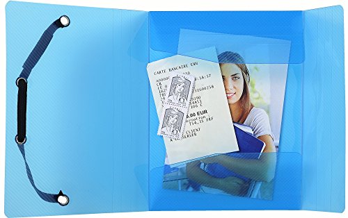 Chemise à élastiques Exacompta 50700E pour protéger vos petits documents de format pocket A6