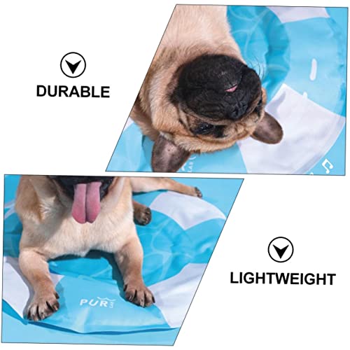 POPETPOP 1Pc Anel Cobertor Cão Travesseiro Animais Cama Pequena Seda Chinchila Coelho Dormir Ao Ar L