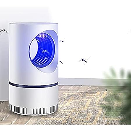 Amazon Qxhome 蚊取り器 室内 誘導灯 Led 電動ファン 吸引 紫外線 ライト 二酸化炭素 携帯 虫よけ 小バエ 駆除 捕獲器 虫取り機 ベランダ 虫除け ベランダ 机 机 リビング キノコバエ 殺虫剤 ベランダ 倉庫 室内 寝室 居間 台所