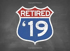 Retirement Guest Book: Route 66 Sign Themed Log Book for Retirement Celebrations and Parties