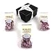 Hermann the German Bavarian Hard Candy 3-Flavor Variety: One 5.29 oz Bag Each of Blackberry, Raspberry, and Cherry in a BlackTie Box (3 Items Total)