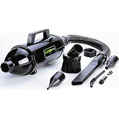 Metrovac Mdv-1ba .75 Php موتور، أداة التنظيف الجزئي، فراغ الكمبيوتر، منفاخ، خرطوم مرن، 5 أكياس يمكن التخلص منها، حزام الكتف. متعددة الاستخدامات ومتينة