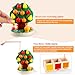 INIFEIDALA Montessori Toys for 3 4 5 6 Year Old - Wooden Sensory Toy for Toddlers - Shape Sorting Puzzle for Fine Motor Skills - Apple Picking Magnetic Tree Toy,Hand-Eye Coordination,Color Recognition