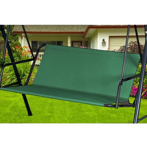 Hollywoodschaukel Sitzfläche Ersatz, Hollywoodschaukel Sitzbezug, Ersatz-Schaukel Sitzbezug für Hollywoodschaukel, Stoff für Hollywoodschaukel Sitzfläche 600D-Oxford-Gewebe (148 * 52 * 52cm,Grün)