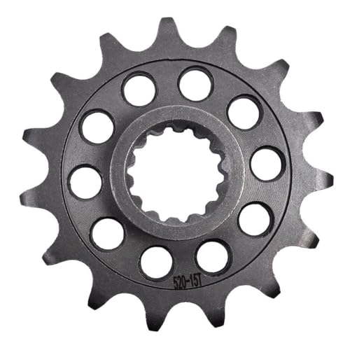 Pignons 520 43T 15T en acier pour Hypermotard 950 RVE SP 2019-2024