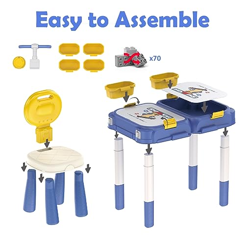 RedCrab Tavolo Multiattivita per Bambini 6 in 1