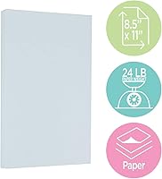 Vista 4 de Papel reciclado JAM Paper 8 1/2 x 11, 24 libras