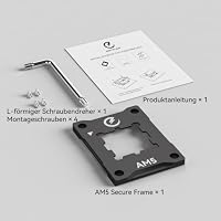 GSCOLER AM5 Contact Frame für AMD Ryzen, CPU-Halterahmen für AM5 Sockel | Für AMD AM5 Sockel; gleichmäßigere CPU-Auflage, CNC-Aluminiumrahmen, einfache Montage mit beiliegendem Werkzeug – Ansicht 7
