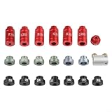 Komparator-Set für genaue Messungen, 14 Einsätze für Kaliber 17 bis 45, ergonomisches Aluminium-Design (21 Stück)