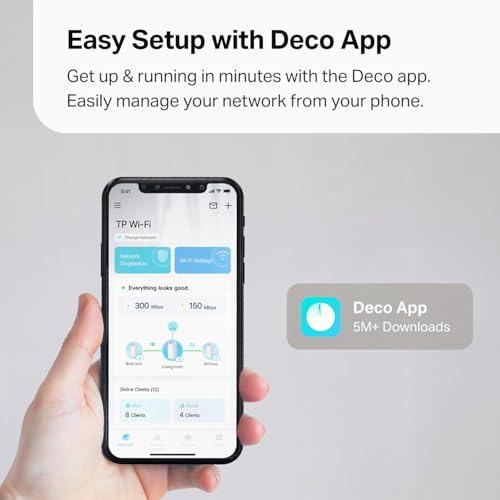 undefined TP-Link Deco BE95 BE33000 Quad-Band WiFi 7 Mesh System - for Whole Home Coverage up to 7800 Sq.Ft w/AI-Driven Smart Antennas, 10G Multi-Gig Ethernet Ports, Replaces Router and Extender (2-Pack) の商品画像 10