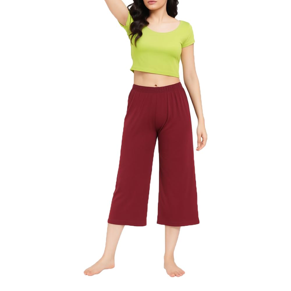 Womens Loosefit Capri Single Pack-image-49