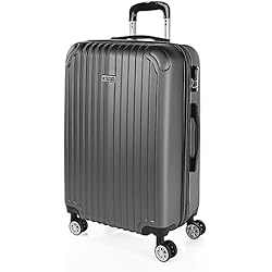 Maletas Itaca Mediana ITACA - Maletas Medianas - Maleta Mediana 4 Ruedas, Maleta Viaje Mediana, Maletas De Viaje, Maleta Mediana. Maletas de Viaje Grandes 23 Kilos. Candado con combinacion T71560, Antracita