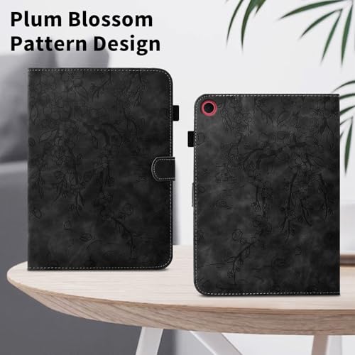 Coque Samsung Galaxy Tab S9 FE S10 Lite rigide cuir PU fleur