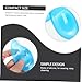 ERINGOGO 1Pair Silicone Ear Covers for Hair Salon Sky Blue Ear Protection Tool Reusable Ear Shields for Hair Dye and Easy to Clean for Home and Salon Use