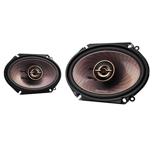 Kenwood KFC-C683 6' x 8' 2-Way Concert Series Car Speakers – 360W Peak Power,...