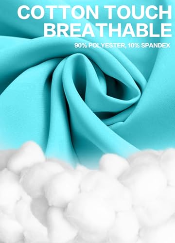 Image of Hiverlay Golf Dresses for Women with Shorts and Pockets, V-Neck Short Sleeve Tennis Dress, Workout Athletic Dresses