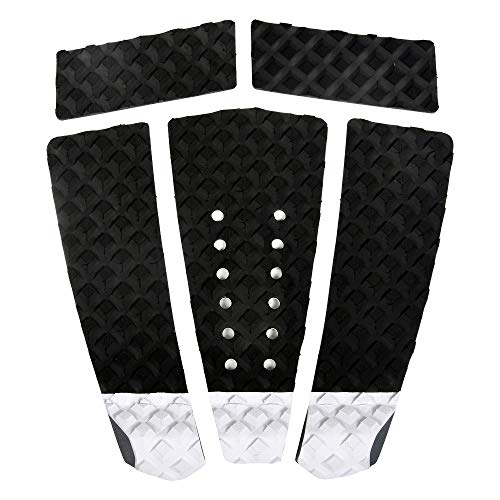 image for OCEANBROAD 5 Pieces Surfboard Traction Pad with 3M Adhesive Profession