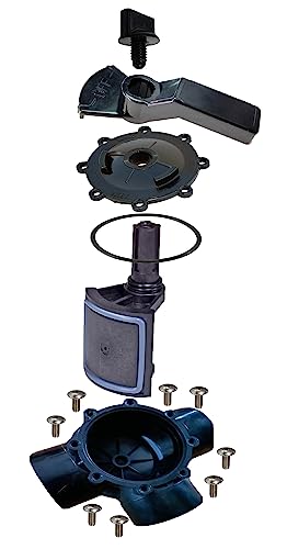 image for ATIE 2-Port/3-Port Pool Valve Rebuild Complete Kit Compatible with Jan