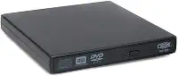 Drive Externo Slim Usb Portátil Gravador Leitor Cd Dvd Dg100