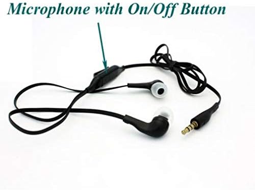 Miniatura 3 de Auriculares con cable, micrófono manos libres de 0.138 in para teléfono Moto E, auriculares micrófono compatible con Motorola Moto E