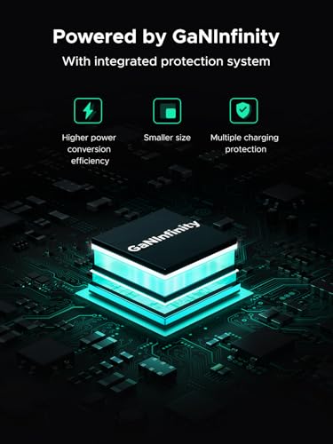 Image of UGREEN Nexode 200W GaN USB C Wall Charger, 4-Port Foldable Compact Fast Type-C Power Adapter Compatible with MacBook Pro /Air, Dell XPS, HP 14, iPad, iPhone 17 /16 /15 Series, Galaxy S25 /S24, Pixel 10 /9