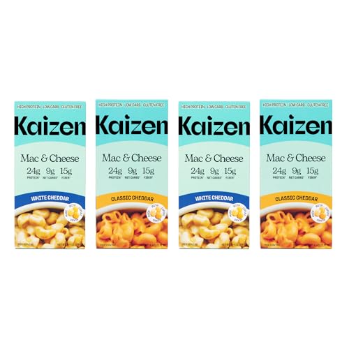 Kaizen Pasta Mac & Cheese Variety Pack - High Protein
