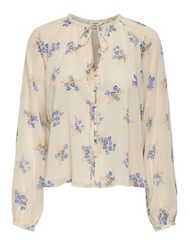 Top Only Onlfusina L/S Button Detail pour femme avec boutons élégants