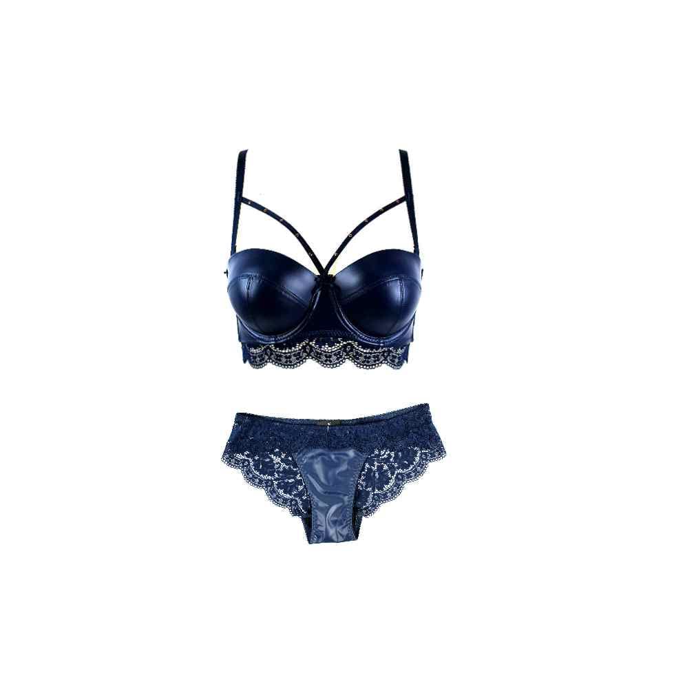 Super-Comfort Lingerie Set for Women, Underwired Half Cup Bra & Floral Panty