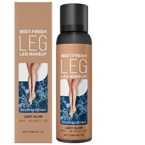 Waterproof No Transfer Leg Bronzer&Body Makeup to Cover Veins Moisturizing Hydrating Fake Tan for Legs Long Lasting Smooth Tone Leg Foundation Instant Waterproof Tanning Cream Body Coverage Foundation