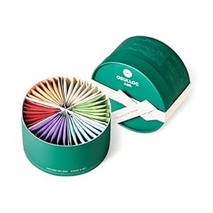 Osulloc For:rest Tea Box (42 Count, 6 Types x 7ea,) Exquisite & Unique Gift idea For Tea Lover, Variety Gift Box Sampler, 6 Unique Blended tea from Jeju Island