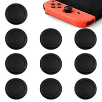 5 Paar Silikon-Joystick-Kappen Kompatibel mit Nintendo Switch, Controller-Schutz, verbesserte Daumengriffkappen, einfache Installation, verbessertes Spielerlebnis für Gamer