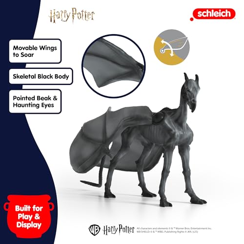 Schleich 13996 Thestral, Da 6 Anni, Wizarding World - Figura, 21 X 16 X 18 Cm - 6