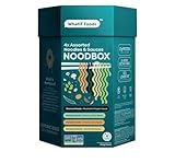 Healthy Instant Noodles Variety Pack | Vegan, Air Fried, High Protein & Fiber | Quick Cooking for Ramen, Wok, Soup, Stir Fry | 4 Delicious Flavors by WhatIF Foods