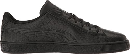 PUMA PUMA Men's Basket Classic Fashion Sneaker, Size: 5 D(M) US, Color: Puma Black