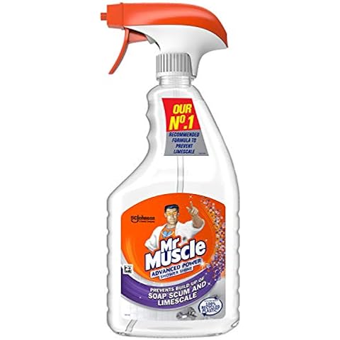 Mr Muscle Advanced Power Shower Shine Spray 750ml Cover