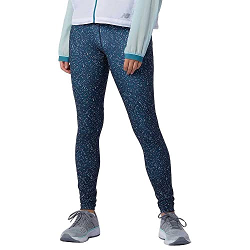 Image of New Balance Women's Impact Run Tight 21, Mountain Teal, XS