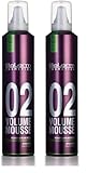 MOUSSE VOLUMEN PELO: La Volume Mousse 02 está diseñada para ofrecer un volumen adicional a los cabellos finos. Su fórmula con ácido hialurónico mejora la elasticidad e hidratación interna del cabello, combatiendo los signos de envejecimiento capilar.
