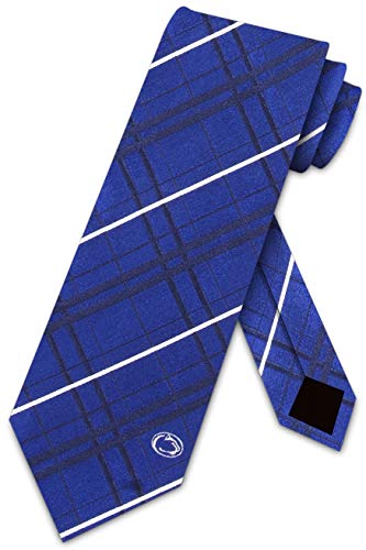Eagles Wings Penn State Oxford Stripe Woven Silk Necktie