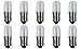 CEC Industries #1432 Bulbs, 3.2 V, 0.512 W, E10 Base, T-3.25 shape (Box of 10)
