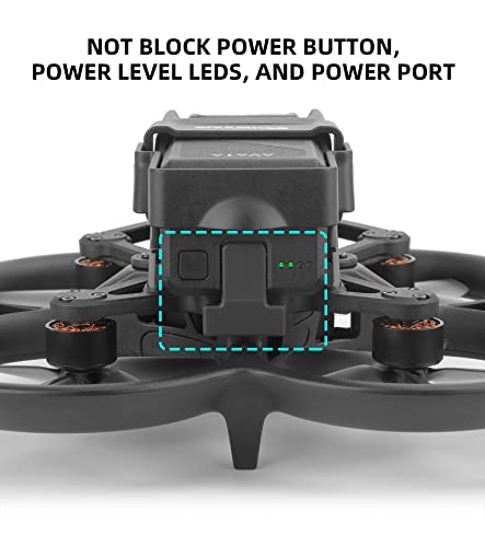 Image of CAPART Battery Holder Clip for DJI Avata Drone, Safe Screw Lock Anti-Release Keep Battery from Falling