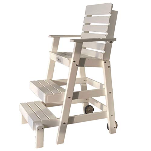 Aquamentor Lifeguard Chair for Pool, Lake and Beach (40") Made in The USA - Durable Recycled Plastic Lumber, Long Service Life, Comfortable with Wide Steps, Stable Platform Aquamentor Lifeguard Chair for Pool, Lake and Beach (40") Made in The USA - Durable Recycled Plastic Lumber, Long Service Life, Comfortable with Wide Steps, Stable Platform