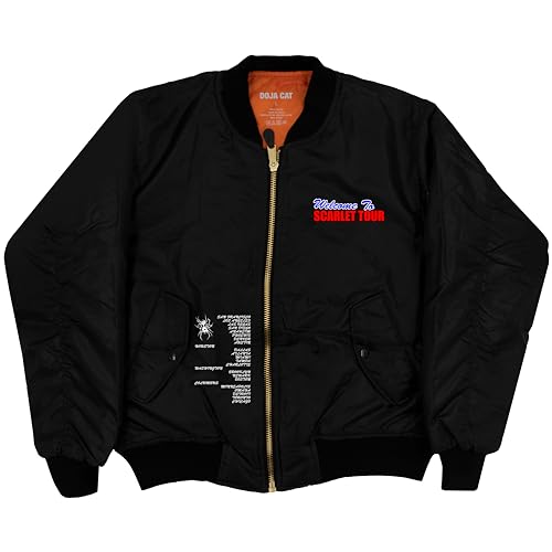 Image of Doja Cat Official the Scarlet Tour Merch Bomber Jacket