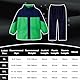 FILOWA Kinder Regenanzug für Jungen Wasserdicht Leicht Regenjacke und Regenhose Atmungsaktiv Regenkleidung mit Tragbarer Tasche Regenset Zweiteiliger Regendichte Kleidung Schule Outdoor 8-9 Jahre,Grün