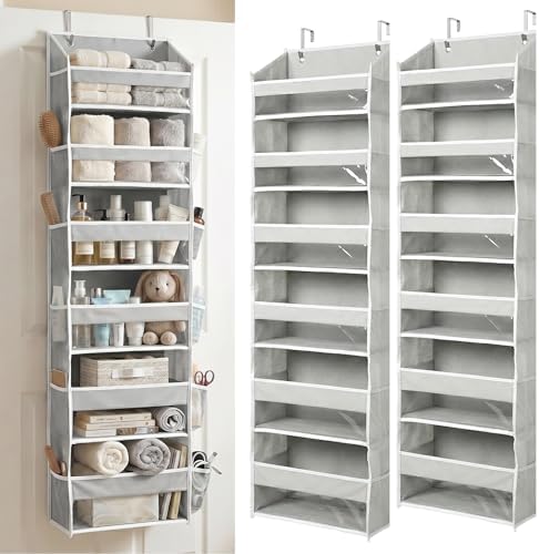 HOMELUX THEORY UPGRADED 6 Tiers Over The Door Organizer Hanging -...