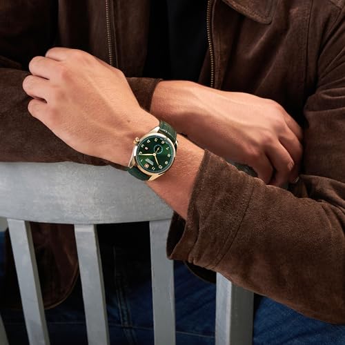 Image of Swiss Military Hanowa SMWGB0000710 Thunderbolt - Swiss Made Round Green Watch for Men