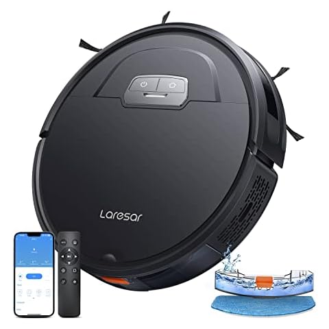 Laresar Saugroboter mit Wischfunktion 4500Pa Saugroboter Cover